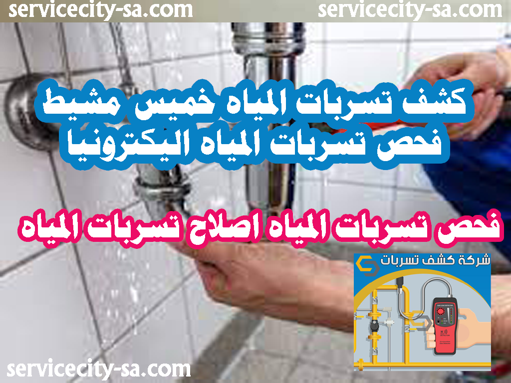 كشف تسربات المياه خميس مشيط فحص تسربات المياه اليكترونيا